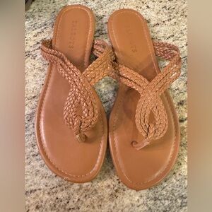 Talbots camel colored sandals